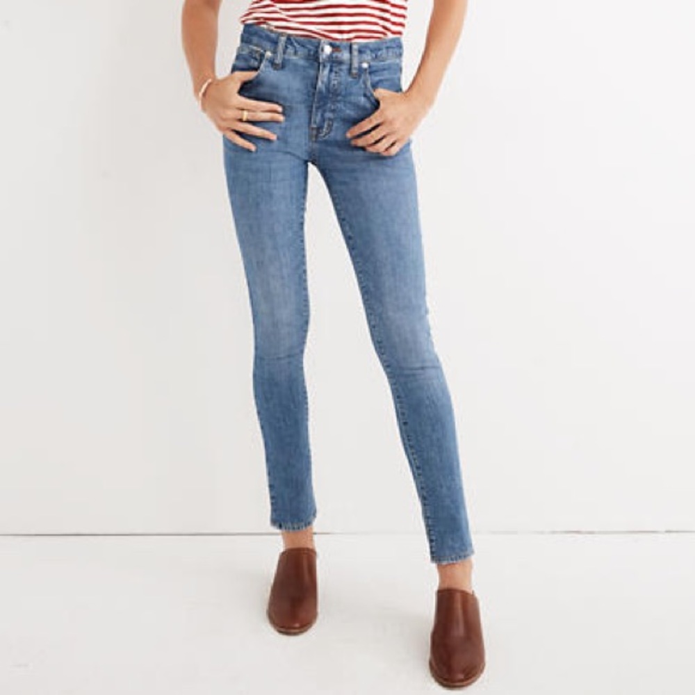 Madewell 9" High Rise Skinny Jeans